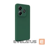 Aizmugurējais vāciņš Evelatus Xiaomi Redmi Note 14 Premium Magnetic Soft Touch Silicone Case Green