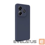 Aizmugurējais vāciņš Evelatus Xiaomi Redmi Note 14 Premium Magnetic Soft Touch Silicone Case Dark Blue