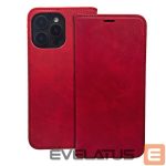 Atveramie maciņi iLike Samsung Galaxy A25 5G (global) Smart Suede case Red