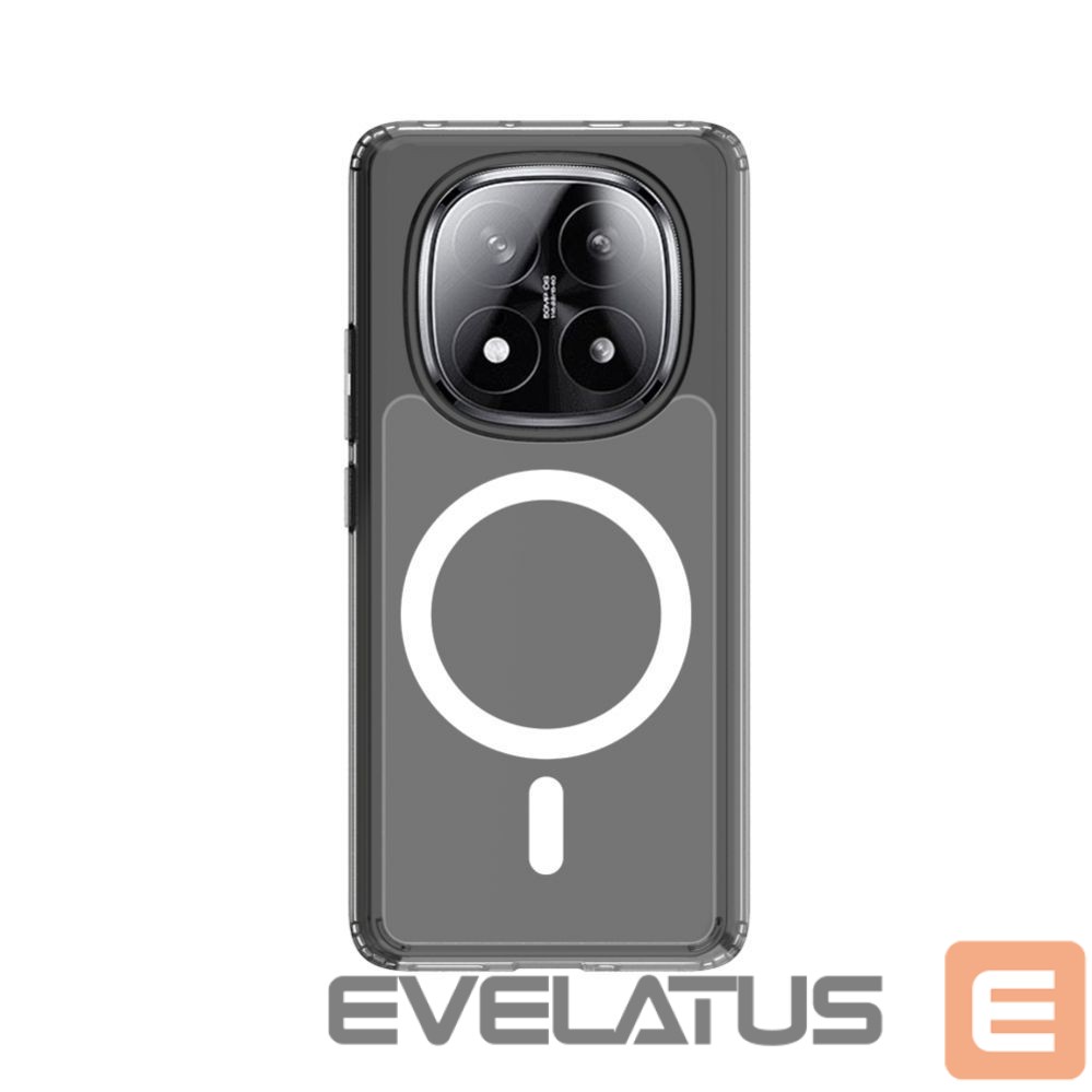 Aizmugurējais vāciņš Evelatus Xiaomi Redmi Note 14 Pro Plus Clear Case With Magnetic Transparent