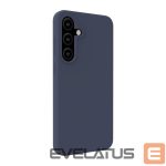 Aizmugurējais vāciņš Evelatus Samsung Galaxy S25 Premium Magnetic Soft Touch Silicone Case Dark Blue