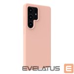 Aizmugurējais vāciņš Evelatus Samsung Galaxy S25 Ultra Premium Magnetic Soft Touch Silicone Case Pink Sand