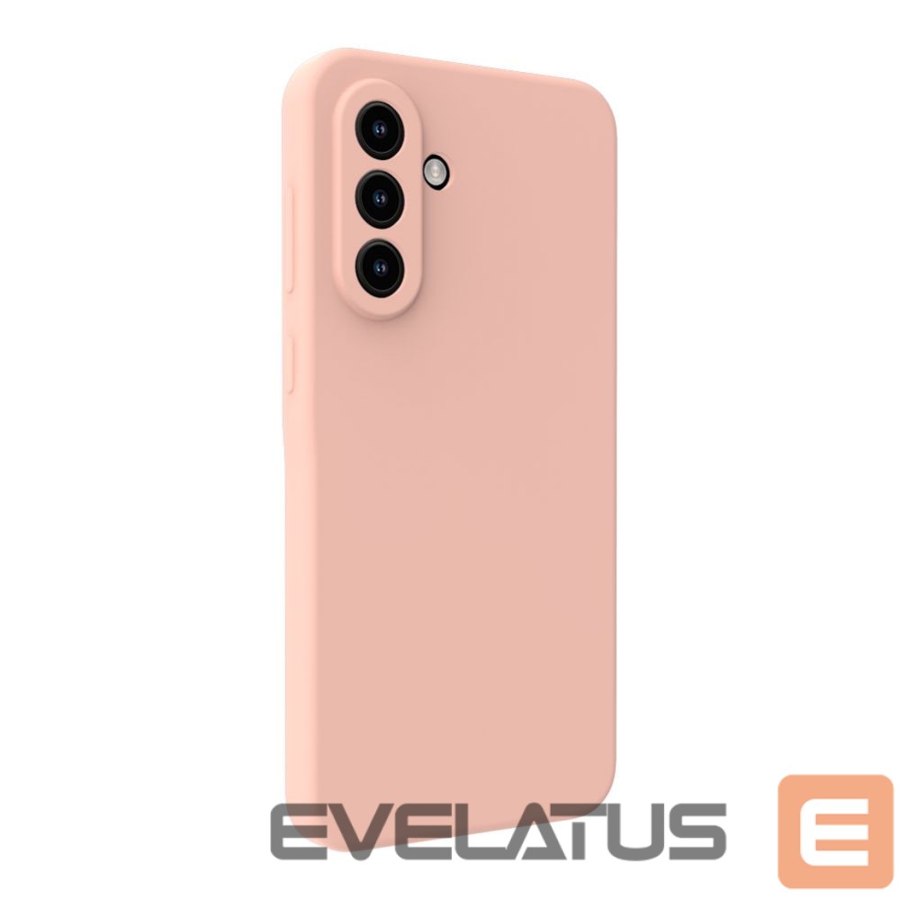 Aizmugurējais vāciņš Evelatus Samsung Galaxy A36 Premium Magnetic Soft Touch Silicone Case Pink Sand