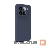 Aizmugurējais vāciņš Evelatus Xiaomi 15 Premium Magnetic Soft Touch Silicone Case Dark Blue
