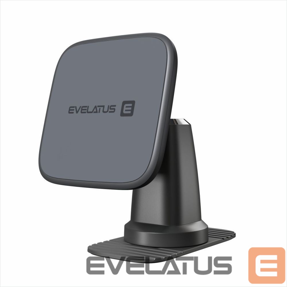 Auto turētājs Evelatus 360 Swivel adhesive mount with MagSafe C2+K8 Black
