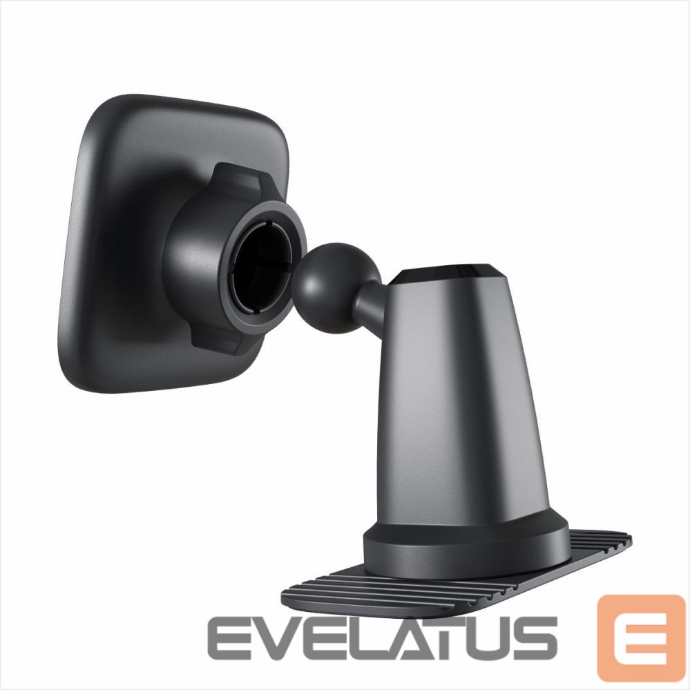 Auto turētājs Evelatus 360 Swivel adhesive mount with MagSafe C2+K8 Black