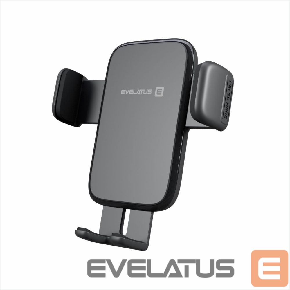 Auto turētājs Evelatus Car air conditioning vent bracket holder H2+KAC001 Black