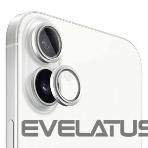 Aizsargstikls Evelatus Apple iPhone 16 / 16 Plus Camera Lens Protector Armor White