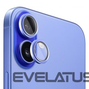 Aizsargstikls Evelatus Apple iPhone 16 / 16 Plus Camera Lens Protector Armor Ultramarine
