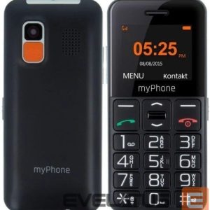 Mobilie telefoni MyPhone  Halo Easy Single SIM Black