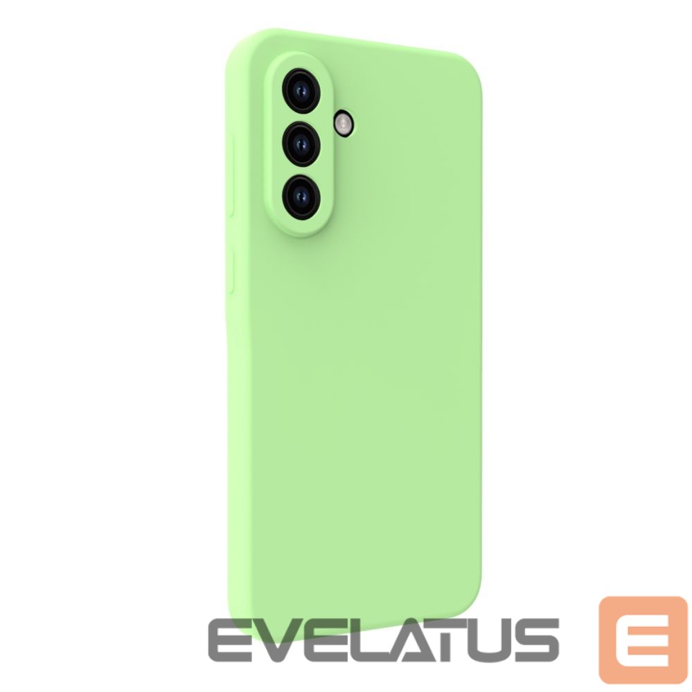 Aizmugurējais vāciņš Evelatus Samsung Galaxy A56 Premium Magnetic Soft Touch Silicone Case Mint