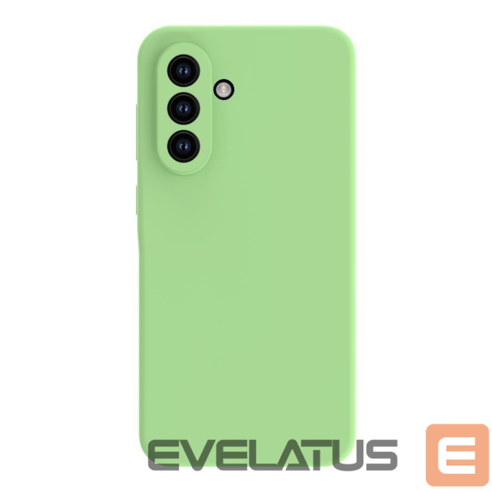 Aizmugurējais vāciņš Evelatus Samsung Galaxy A56 Premium Magnetic Soft Touch Silicone Case Mint