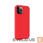 Aizmugurējais vāciņš Evelatus Apple iPhone 12 / 12 Pro Premium Magsafe Soft Touch Silicone Case Red