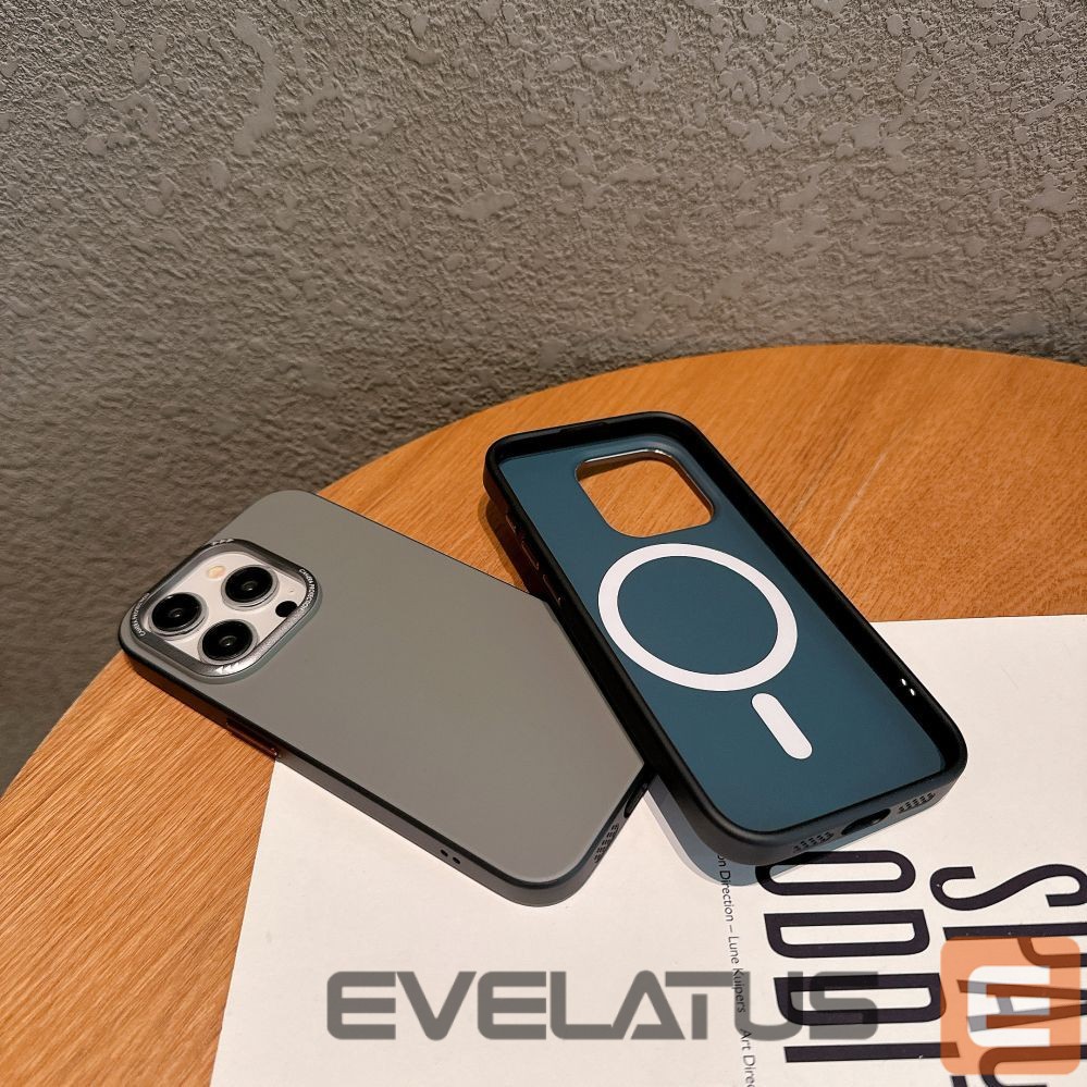 Aizmugurējais vāciņš Evelatus Apple iPhone 16 PC NeoCase with MagSafe Brown