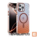 Aizmugurējais vāciņš Evelatus Apple iPhone 16 EchoWave Clear MagSafe Pink
