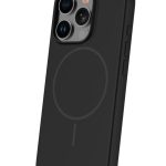 Aizmugurējais vāciņš iLike Apple iPhone 15 Pro Soft Touch Silicone case With Magnetic Black