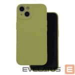 Aizmugurējais vāciņš iLike - Samsung Galaxy A15 4G/A15 5G Silicone case Olive