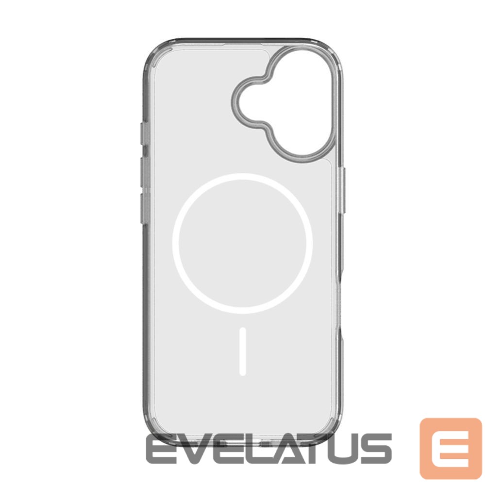 Aizmugurējais vāciņš Evelatus Apple iPhone 17 Clear Case MagSafe Silicone Transparent