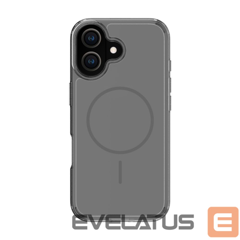 Aizmugurējais vāciņš Evelatus Apple iPhone 17 Clear Case MagSafe Silicone Transparent