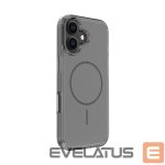 Aizmugurējais vāciņš Evelatus Apple iPhone 17 Clear Case MagSafe Silicone Transparent