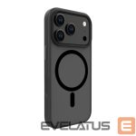 Aizmugurējais vāciņš Evelatus Apple iPhone 17 Pro Hybird Case With MagSafe PC+TPU Black