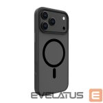 Aizmugurējais vāciņš Evelatus Apple iPhone 17 Pro Max Hybird Case With MagSafe PC+TPU Black