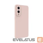 Aizmugurējais vāciņš Evelatus Samsung Galaxy S25 Edge Premium Magnetic Soft Touch Silicone Case Pink Sand