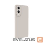 Aizmugurējais vāciņš Evelatus Samsung Galaxy S25 Edge Premium Magnetic Soft Touch Silicone Case Pebble
