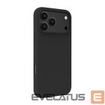 Aizmugurējais vāciņš Evelatus Apple iPhone 17 Pro Max Premium Magsafe Soft Touch Silicone Case Black