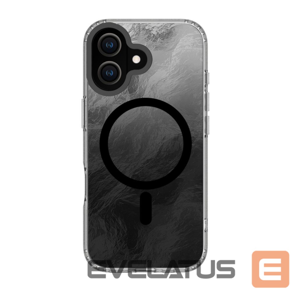 Aizmugurējais vāciņš Evelatus Apple iPhone 17 IMD Glacier Case with Magsafe Black