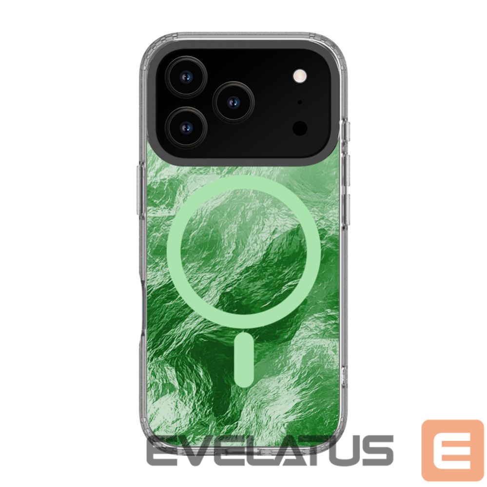 Aizmugurējais vāciņš Evelatus Apple iPhone 17 Pro IMD Glacier Case with Magsafe Green