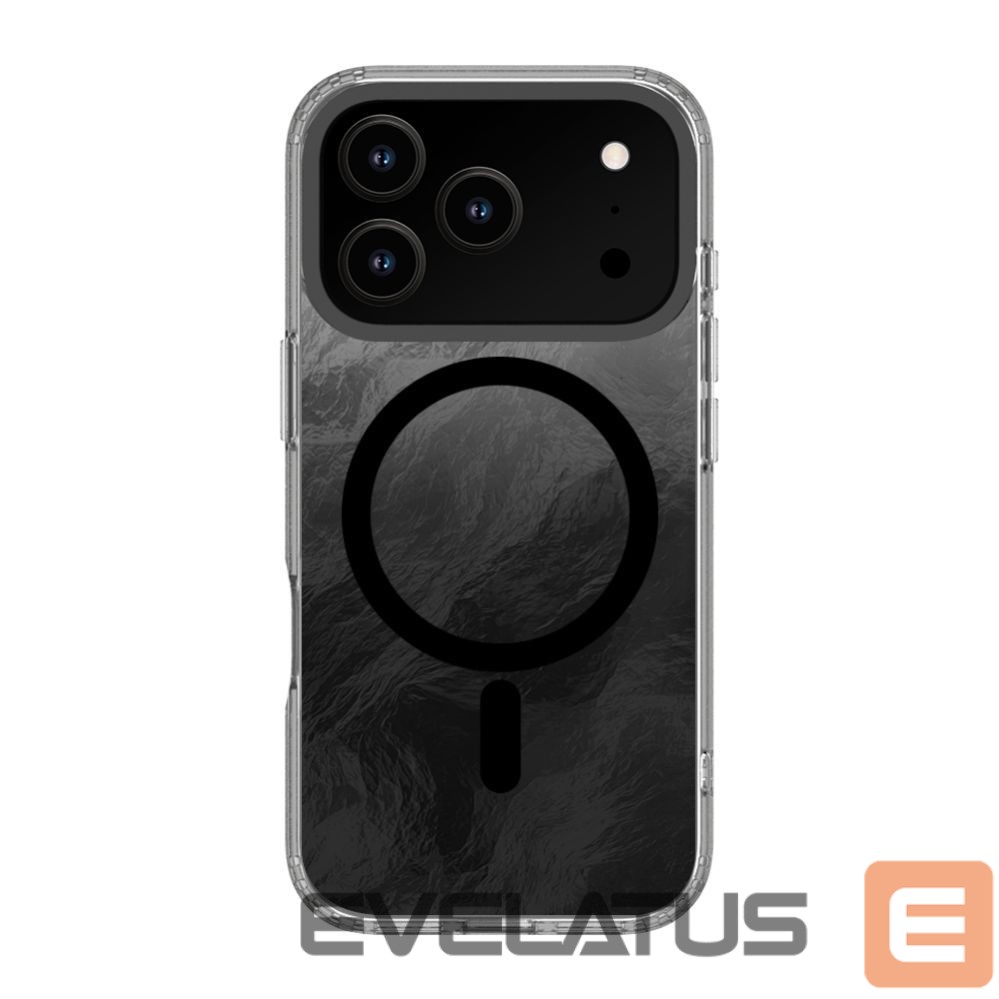 Aizmugurējais vāciņš Evelatus Apple iPhone 17 Pro IMD Glacier Case with Magsafe Black