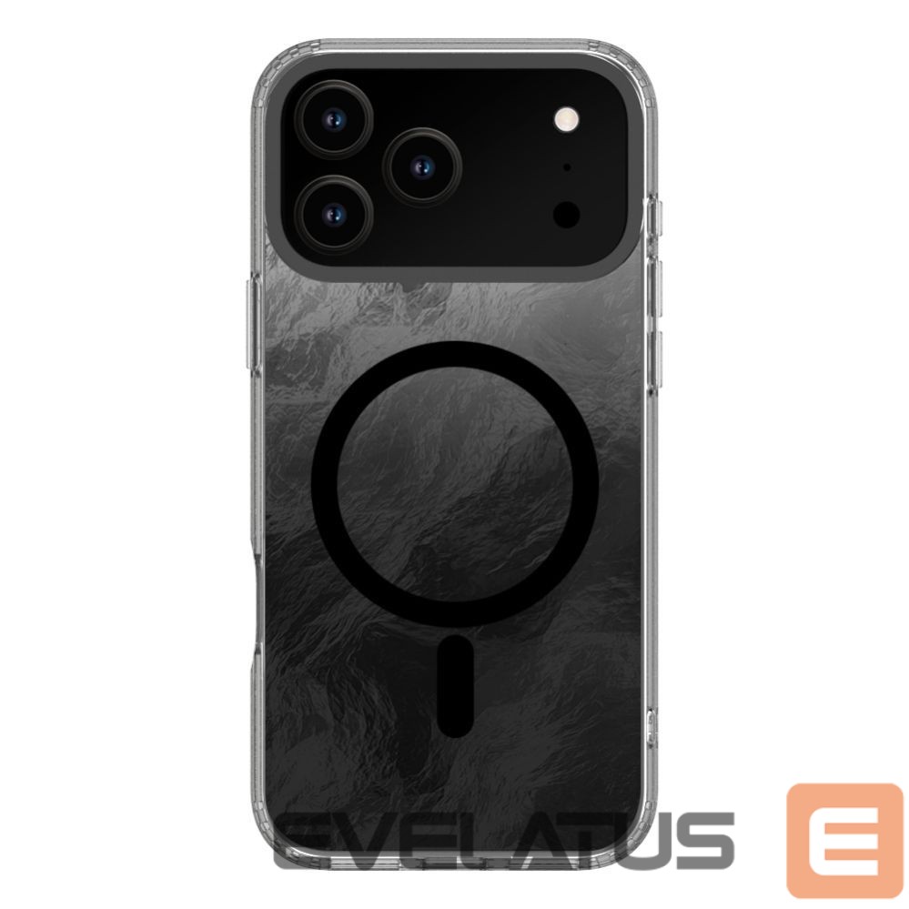 Aizmugurējais vāciņš Evelatus Apple iPhone 17 Pro Max IMD Glacier Case with Magsafe Black