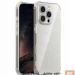 Aizmugurējais vāciņš iLike Apple iPhone 17 Anti Shock 1,5 mm case big hole Transparent