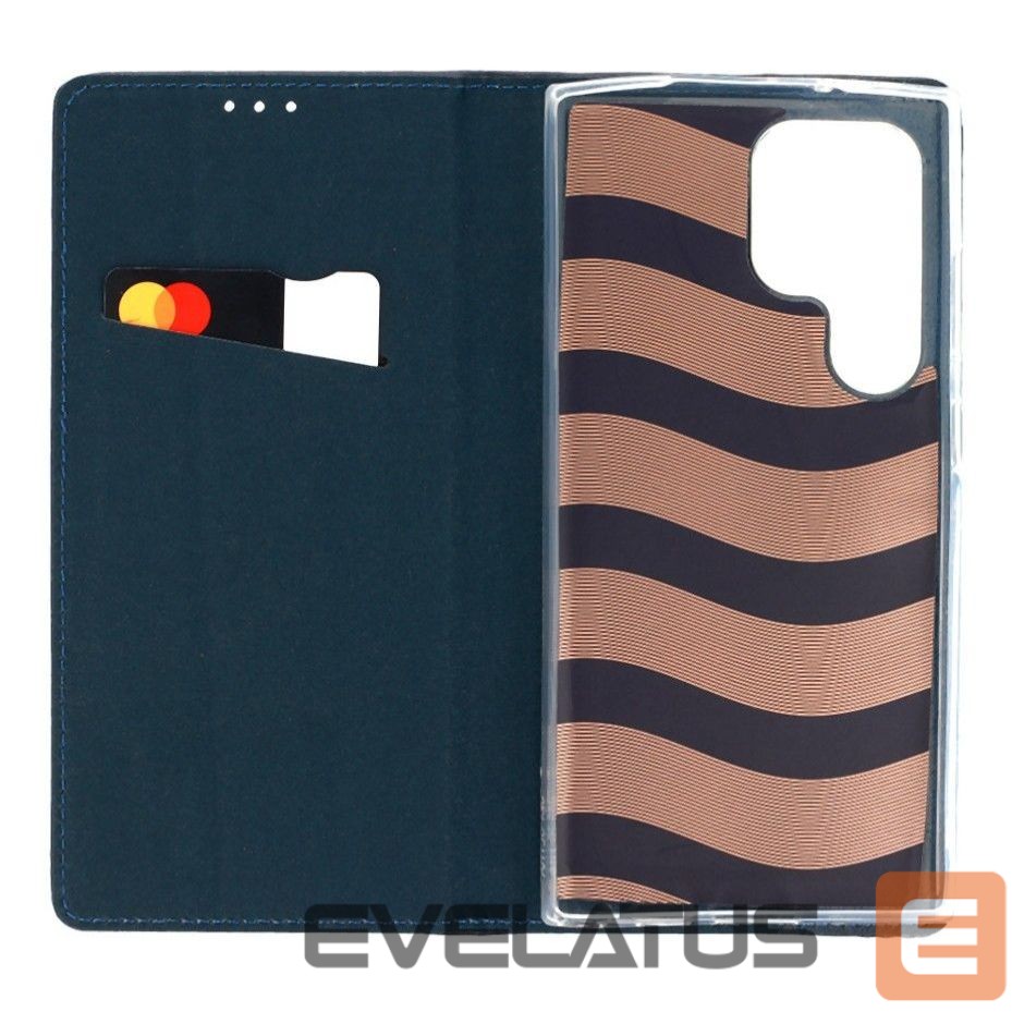 Atveramie maciņi iLike Samsung Galaxy A17 5G Smart Magneto Holster Case Navy Blue