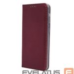 Atveramie maciņi iLike Samsung Galaxy A17 Smart Magnetic Book case Burgundy