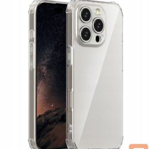 Aizmugurējais vāciņš iLike Apple iPhone 17 Air Anti Shock 1,5 mm case Transparent