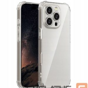 Aizmugurējais vāciņš iLike Apple iPhone 17 Pro Anti Shock 1,5 mm case Transparent