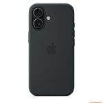 Aizmugurējais vāciņš Apple  iPhone 17 Silicone Case with MagSafe - Black Black