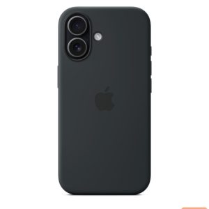 Aizmugurējais vāciņš Apple - iPhone 17 Silicone Case with MagSafe - Black Black