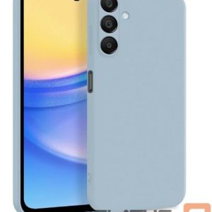 Aizmugurējais vāciņš Evelatus Samsung Galaxy A15 Premium Soft Touch Silicone Case Grey Blue