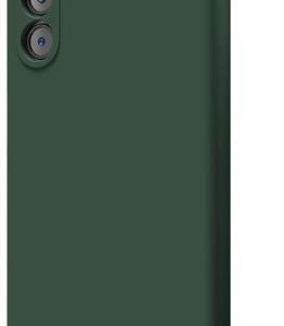 Aizmugurējais vāciņš Evelatus Samsung Galaxy A15 Premium Soft Touch Silicone Case Pine Green