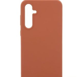 Aizmugurējais vāciņš Evelatus Samsung Galaxy A34 Premium Soft Touch Silicone Case Saddle Brown