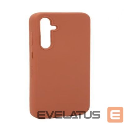 Aizmugurējais vāciņš Evelatus Samsung Galaxy A54 Premium Soft Touch Silicone Case Saddle Brown
