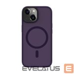 Aizmugurējais vāciņš Connect Apple iPhone 14 Hybrid Case With Magnetic PC+TPU Deep Purple