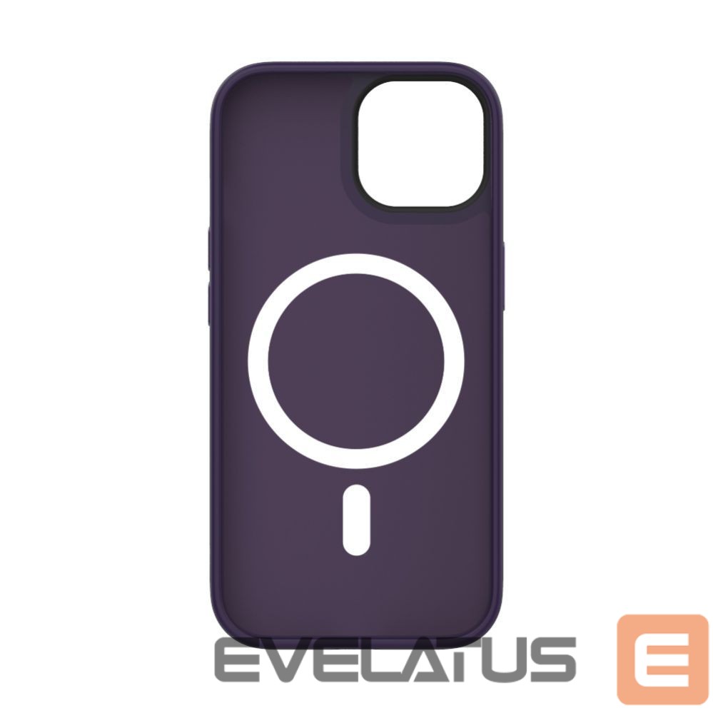 Aizmugurējais vāciņš Connect Apple iPhone 14 Hybrid Case With Magnetic PC+TPU Deep Purple