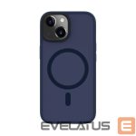 Aizmugurējais vāciņš Connect Apple iPhone 15 Hybrid Case With Magnetic PC+TPU Blue