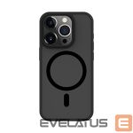 Aizmugurējais vāciņš Connect Apple iPhone 15 Pro Hybrid Case With Magnetic PC+TPU Black