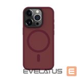 Aizmugurējais vāciņš Connect Apple iPhone 15 Pro Hybrid Case With Magnetic PC+TPU Plum