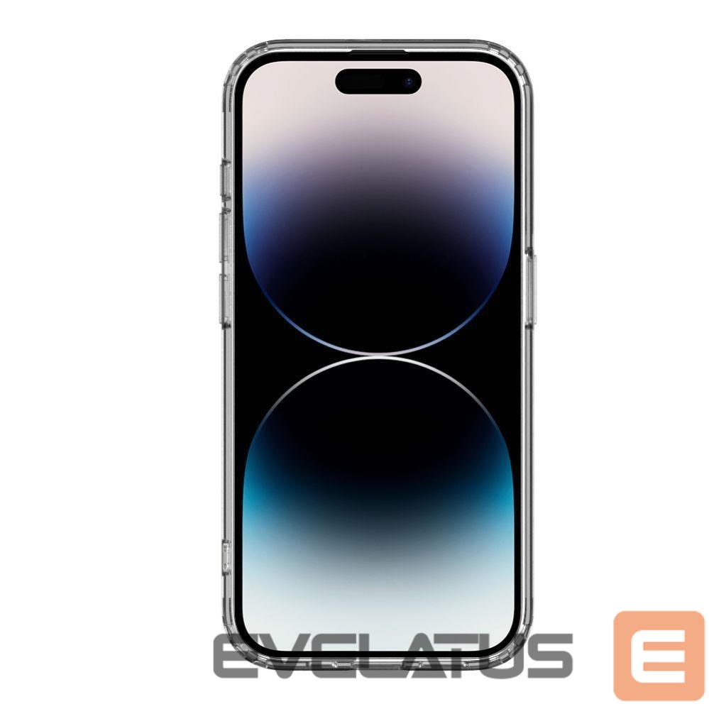 Aizmugurējais vāciņš Connect Apple iPhone 15 Pro Max Military Shockproof Silicone Case Transparent